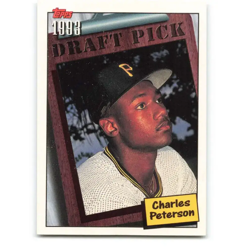 1994 Topps #207 Charles Peterson EX Excellent RC Rookie Pittsburgh Pirates Baseball Card - Baseball Card Single