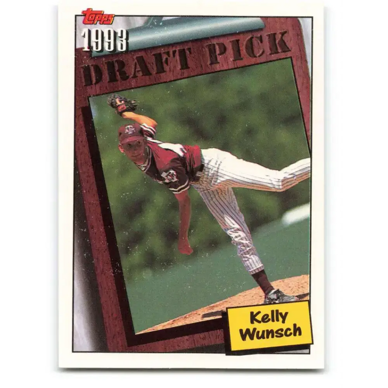 1994 Topps #210 Kelly Wunsch EX Excellent RC Rookie Milwaukee Brewers Baseball Card - Baseball Card Single