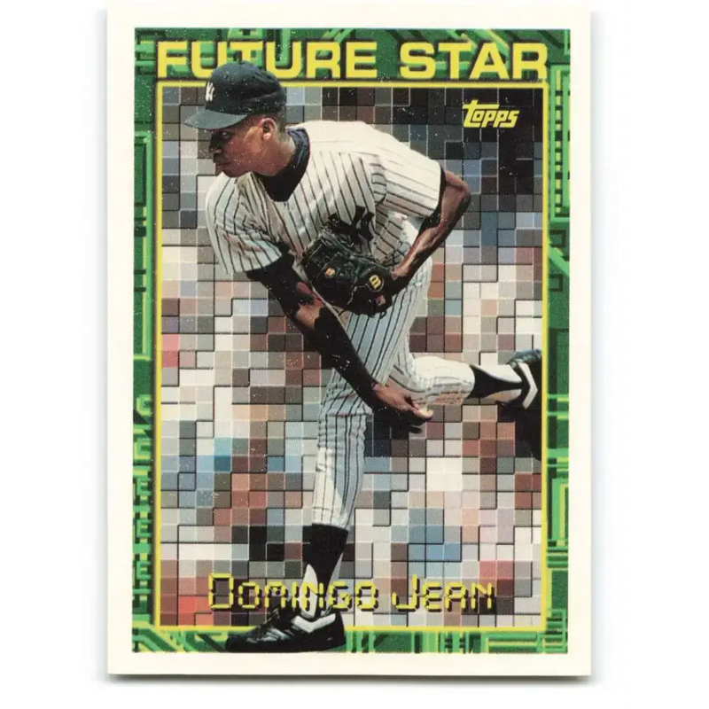 1994 Topps #212 Domingo Jean EX Excellent New York Yankees Baseball Card - Baseball Card Single