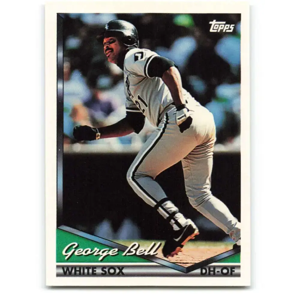 1994 Topps #214 George Bell EX Excellent Chicago White Sox Baseball Card - Baseball Card Single