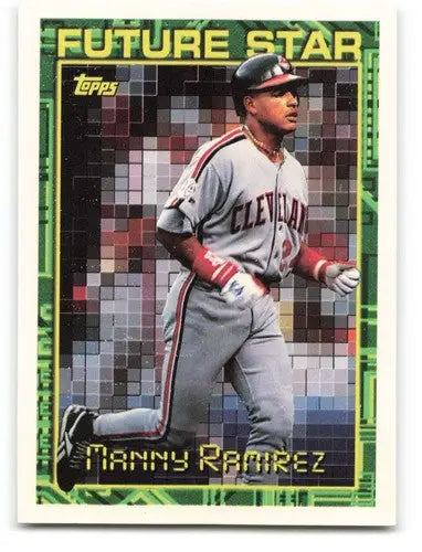 1994 Topps #216 Manny Ramirez NM-MT Indians FS ID:81249 - Baseball Card Single