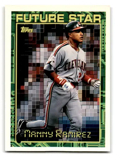 1994 Topps #216 Manny Ramirez NM Near Mint Indians FS ID:82039 - Baseball Card Single