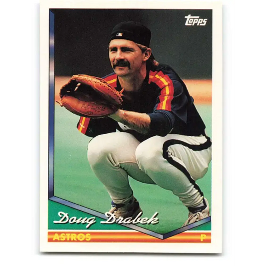 1994 Topps #220 Doug Drabek EX Excellent Houston Astros Baseball Card