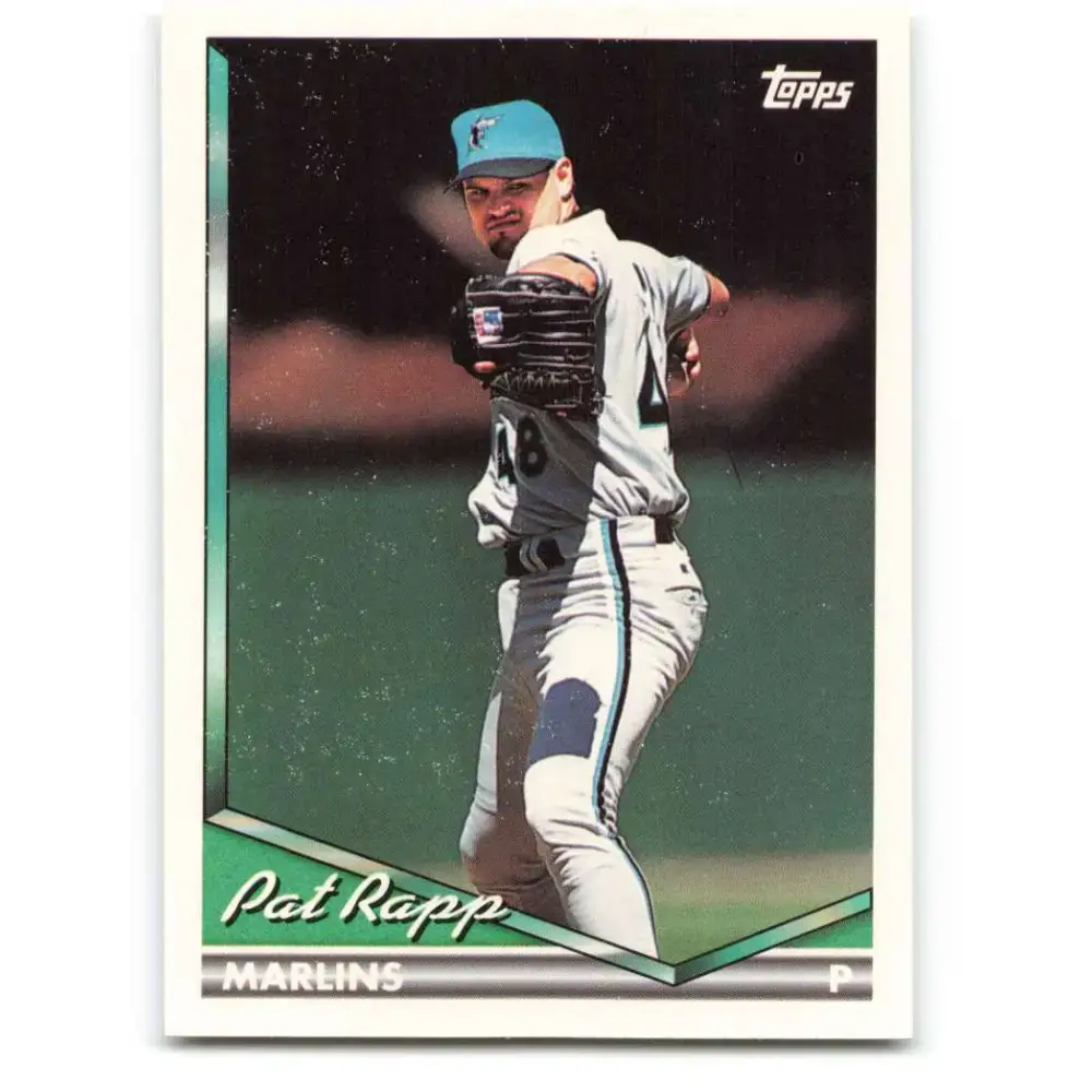 1994 Topps #227 Pat Rapp EX Excellent Florida Marlins Baseball Card - Baseball Card Single