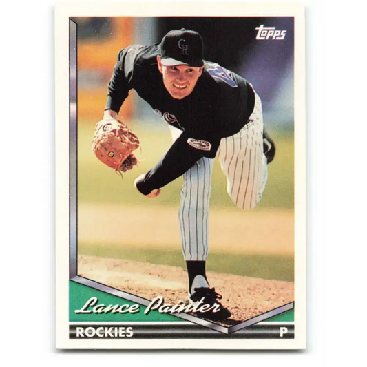 1994 Topps #229 Lance Painter EX Excellent Colorado Rockies Baseball Card
