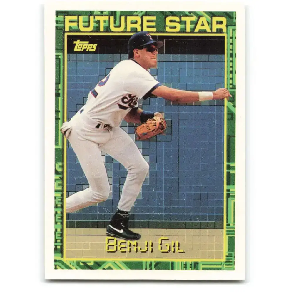 1994 Topps #231 Benji Gil EX Excellent Texas Rangers Baseball Card - Baseball Card Single