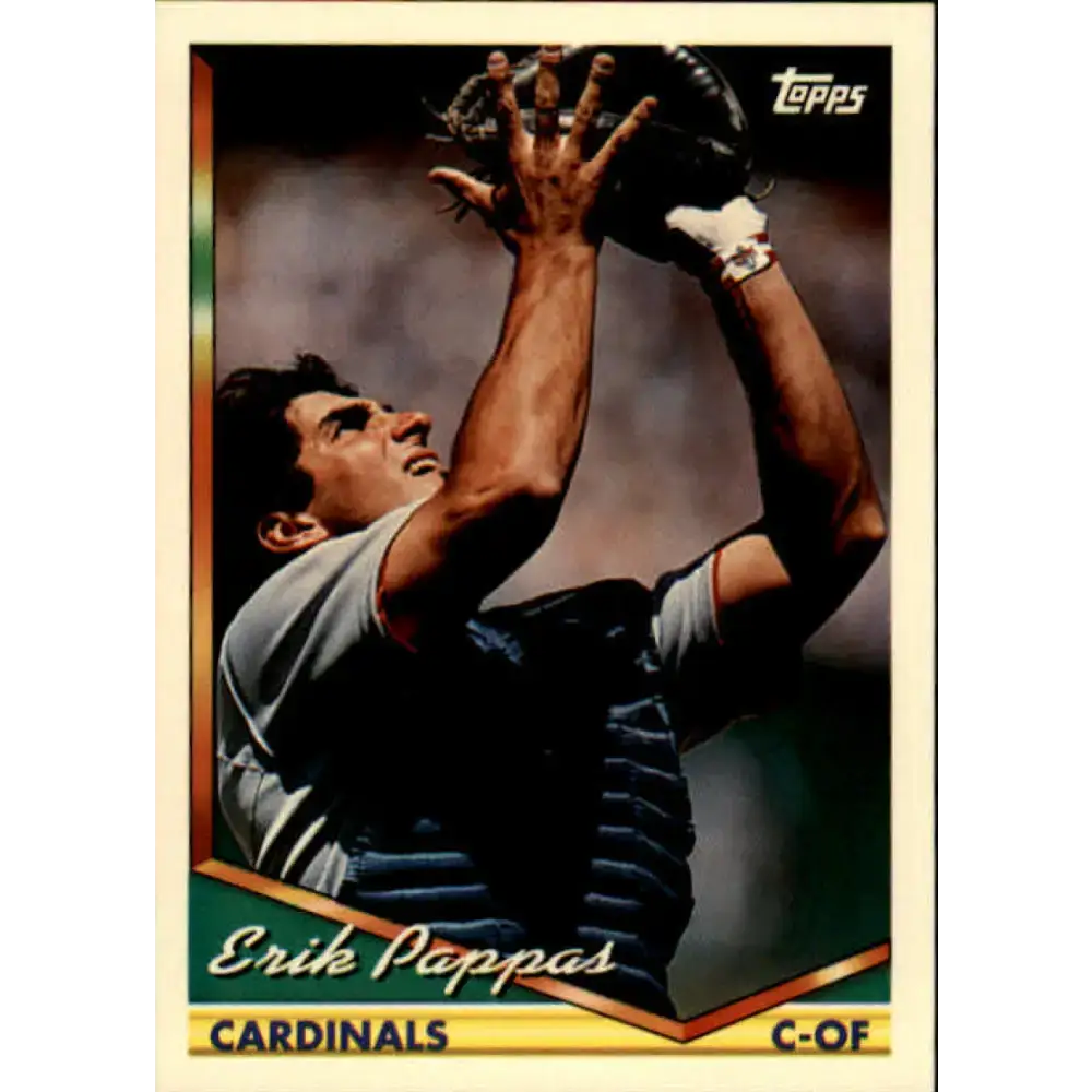 1994 Topps #234 Erik Pappas EX Excellent St. Louis Cardinals Baseball Card - Baseball Card Single