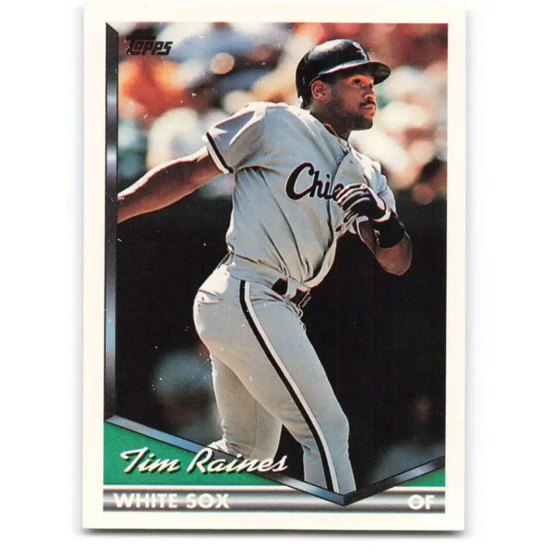 1994 Topps #243 Tim Raines EX Excellent Chicago White Sox Baseball Card - Baseball Card Single