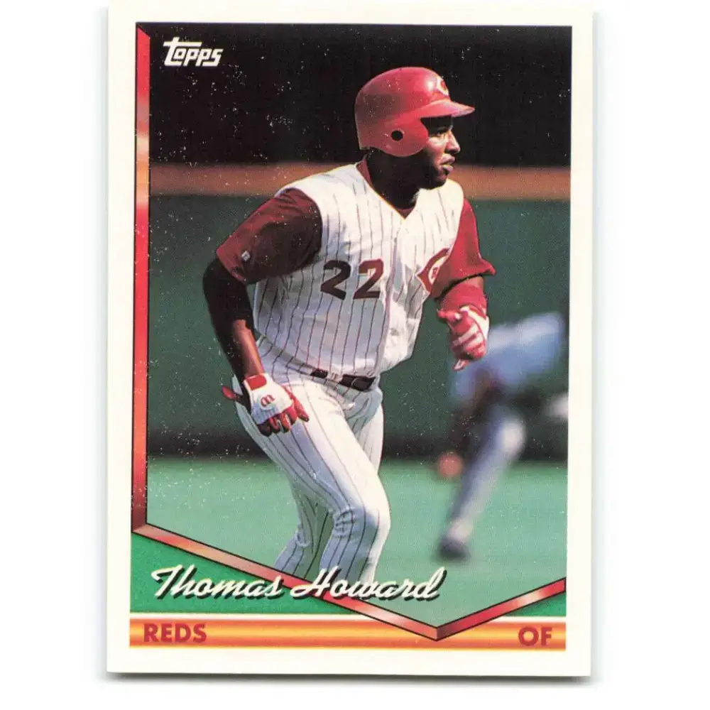 1994 Topps #246 Thomas Howard EX Excellent Cincinnati Reds Baseball Card - Baseball Card Single