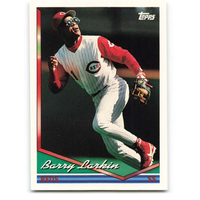 1994 Topps #250 Barry Larkin EX Excellent Cincinnati Reds Baseball Card - Baseball Card Single