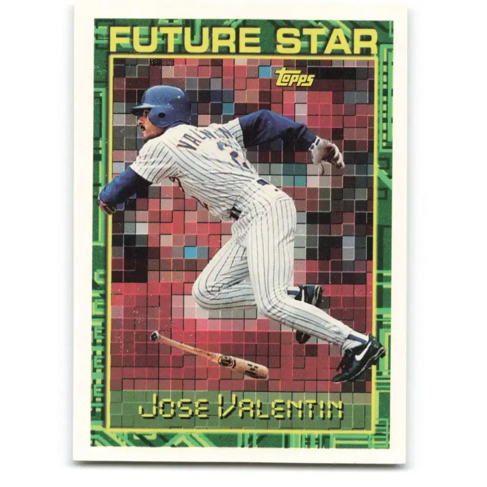 1994 Topps #251 Jose Valentin EX Excellent Milwaukee Brewers Baseball Card - Baseball Card Single