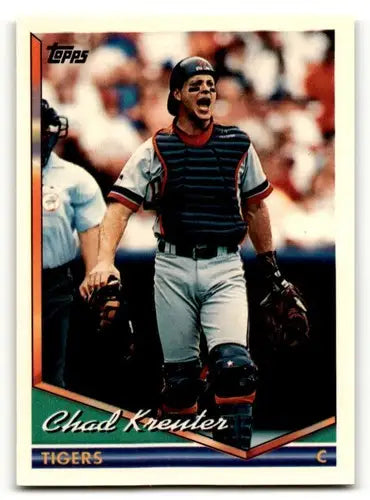 1994 Topps #257 Chad Kreuter NrMt ID:47016 - Baseball Card Single