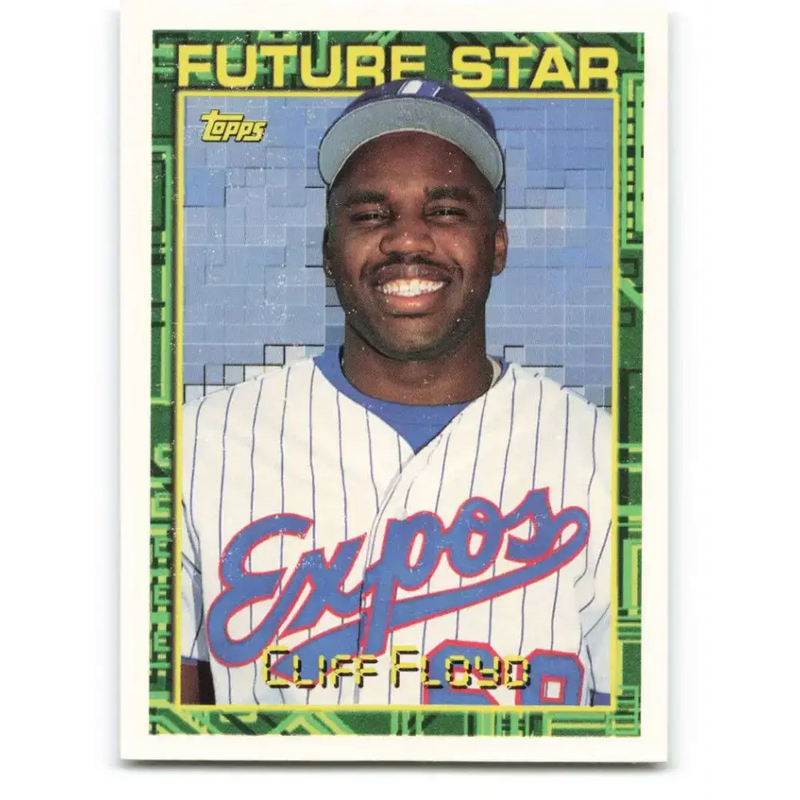 1994 Topps #259 Cliff Floyd EX Excellent Montreal Expos Baseball Card - Baseball Card Single