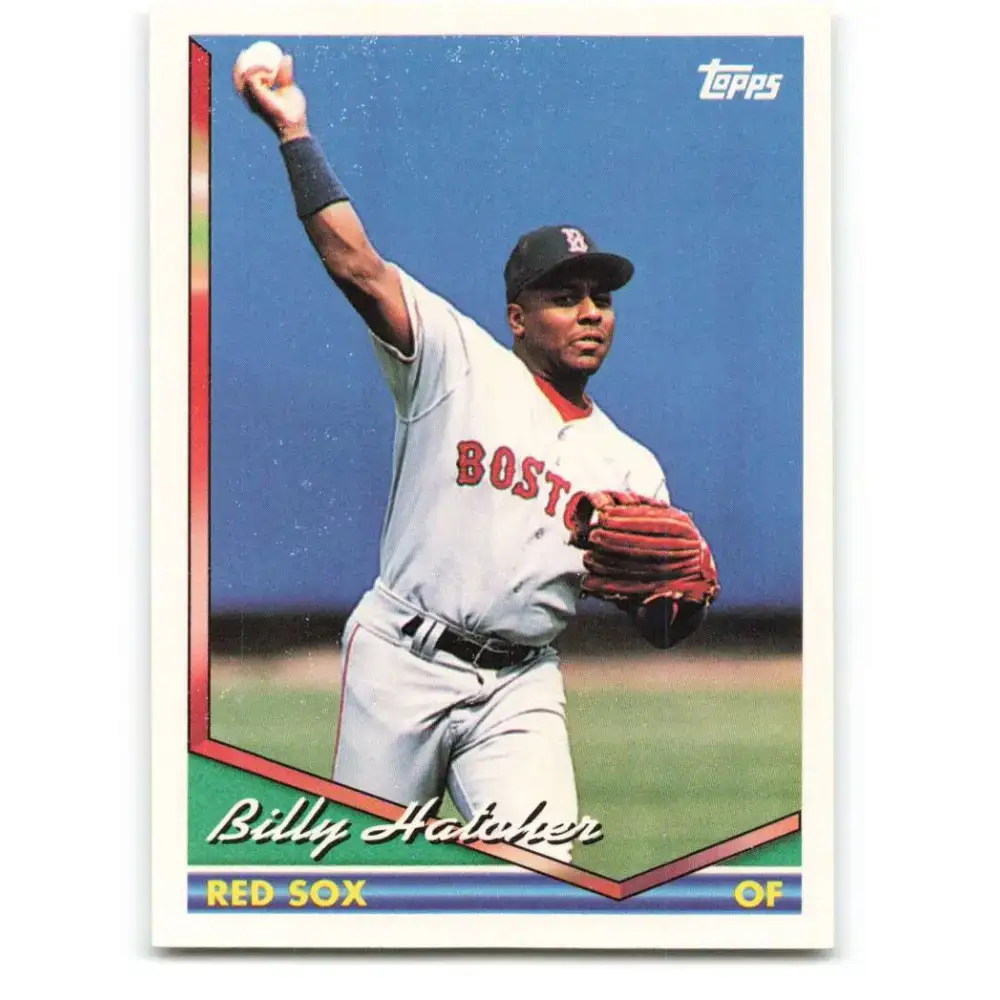 1994 Topps #26 Billy Hatcher EX Excellent Boston Red Sox Baseball Card - Baseball Card Single