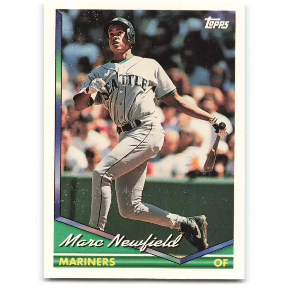 1994 Topps #262 Marc Newfield EX Excellent Seattle Mariners Baseball Card - Baseball Card Single