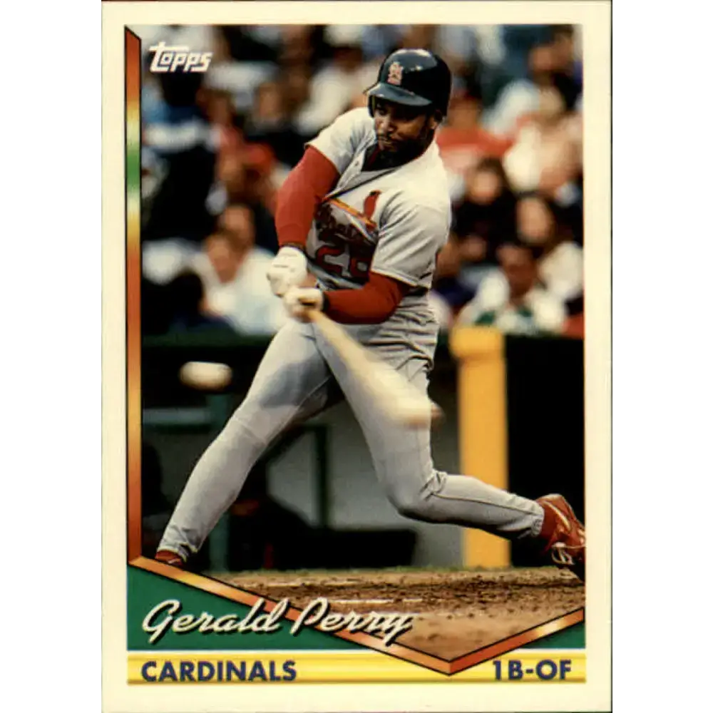 1994 Topps #263 Gerald Perry EX Excellent St. Louis Cardinals Baseball Card