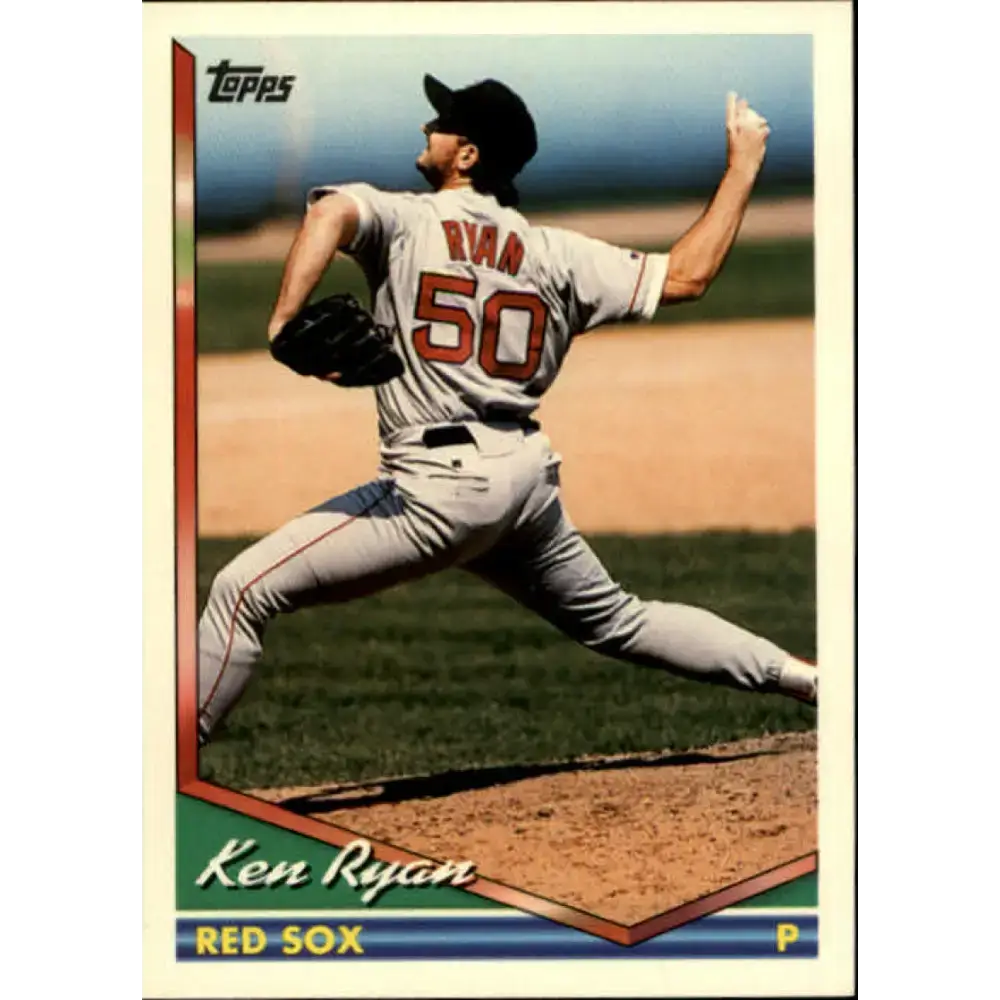 1994 Topps #264 Ken Ryan EX Excellent Boston Red Sox Baseball Card - Baseball Card Single