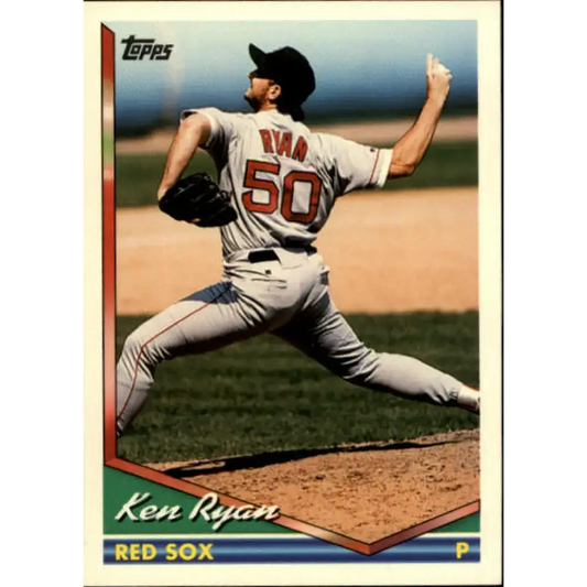 1994 Topps #264 Ken Ryan EX Excellent Boston Red Sox Baseball Card - Baseball Card Single