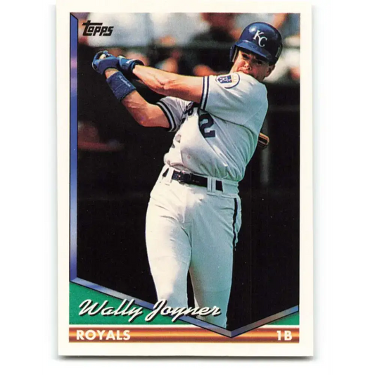1994 Topps #275 Wally Joyner EX Excellent Kansas City Royals Baseball Card - Baseball Card Single