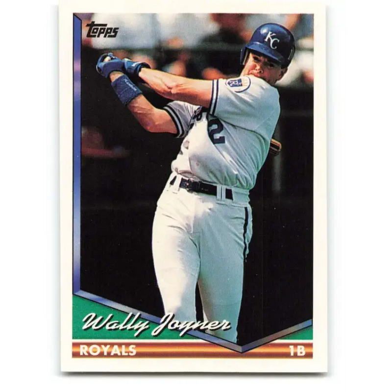 1994 Topps #275 Wally Joyner EX Excellent Kansas City Royals Baseball Card - Baseball Card Single