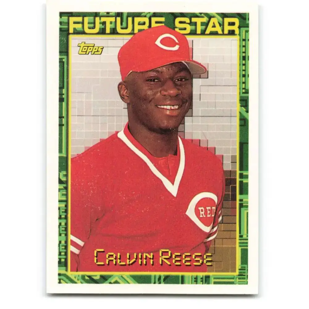 1994 Topps #278 Pokey Reese EX Excellent Cincinnati Reds Baseball Card - Baseball Card Single