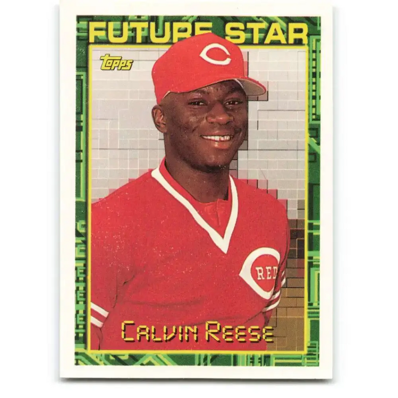 1994 Topps #278 Pokey Reese EX Excellent Cincinnati Reds Baseball Card - Baseball Card Single