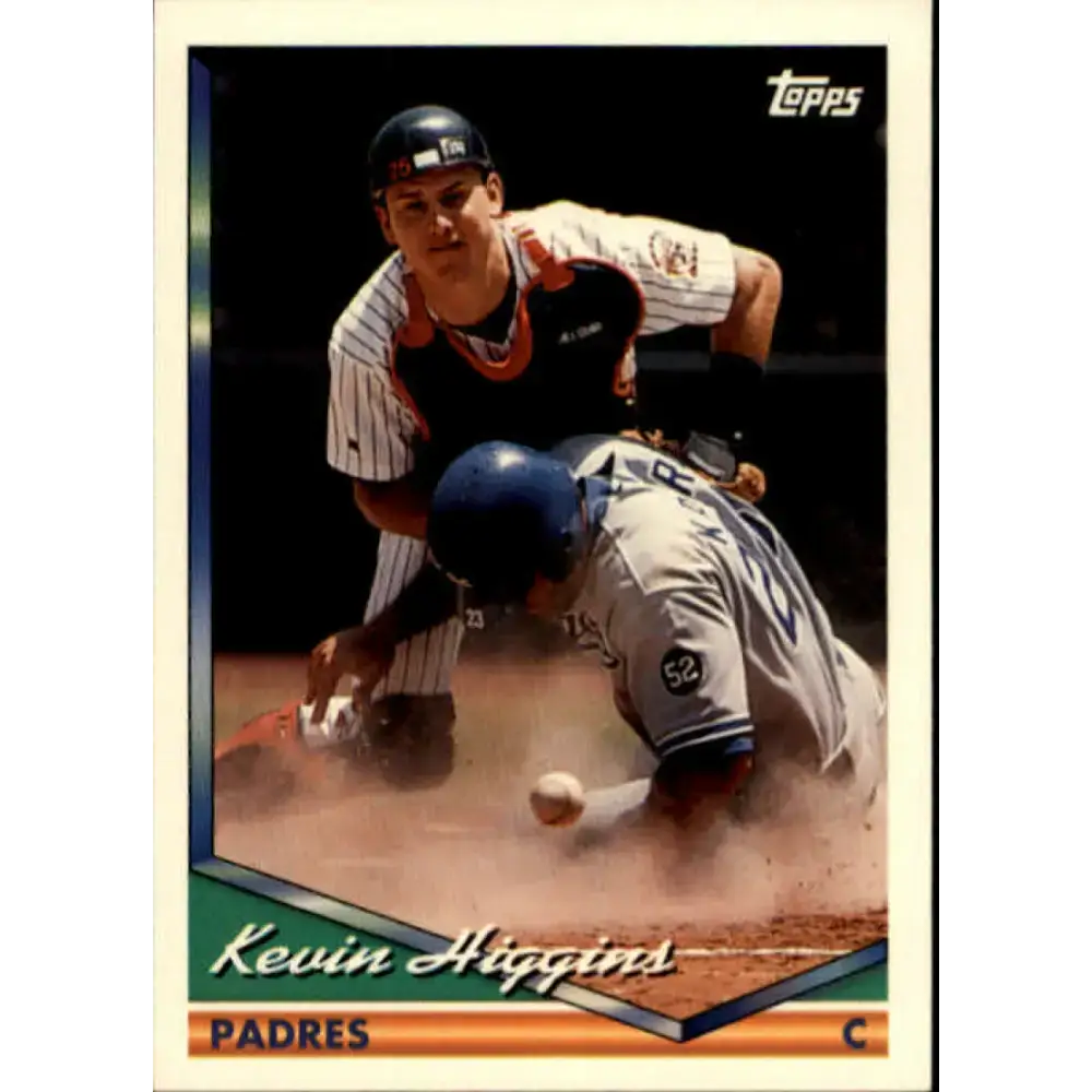 1994 Topps #279 Kevin Higgins EX Excellent San Diego Padres Baseball Card - Baseball Card Single