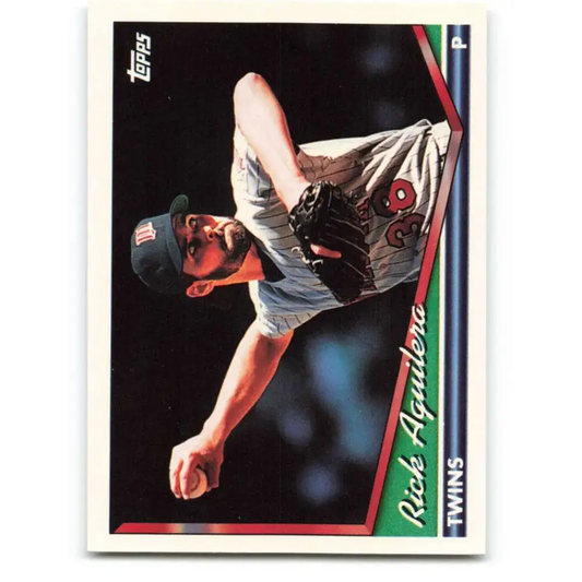 1994 Topps #280 Rick Aguilera EX Excellent Minnesota Twins Baseball Card