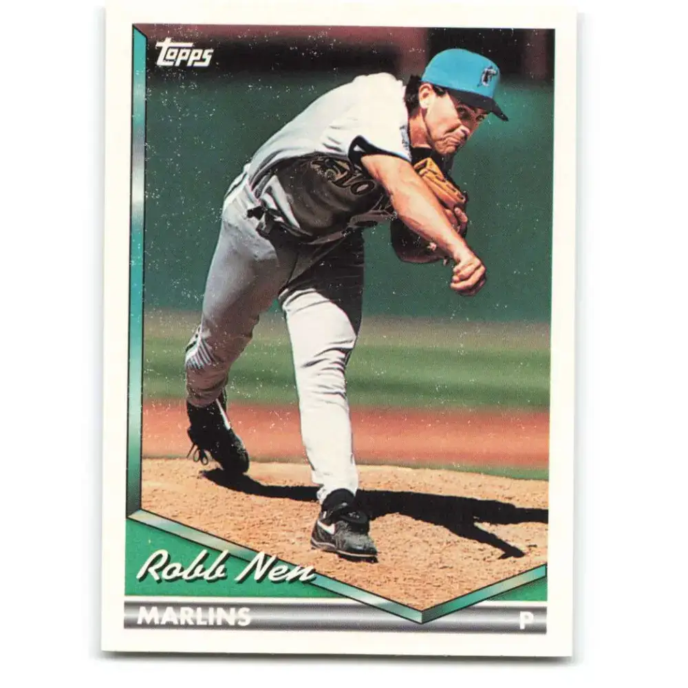 1994 Topps #284 Robb Nen EX Excellent Florida Marlins Baseball Card - Baseball Card Single
