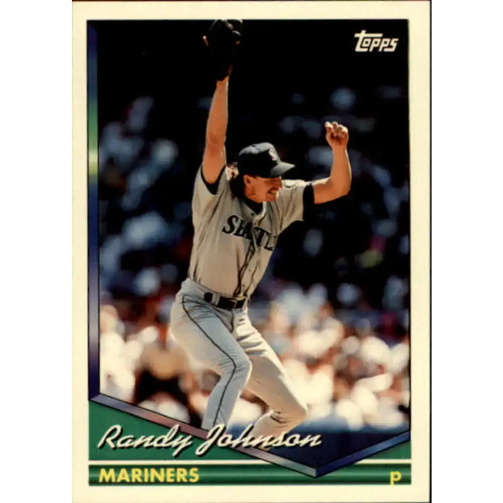 1994 Topps #290 Randy Johnson EX Excellent Seattle Mariners Baseball Card - Baseball Card Single