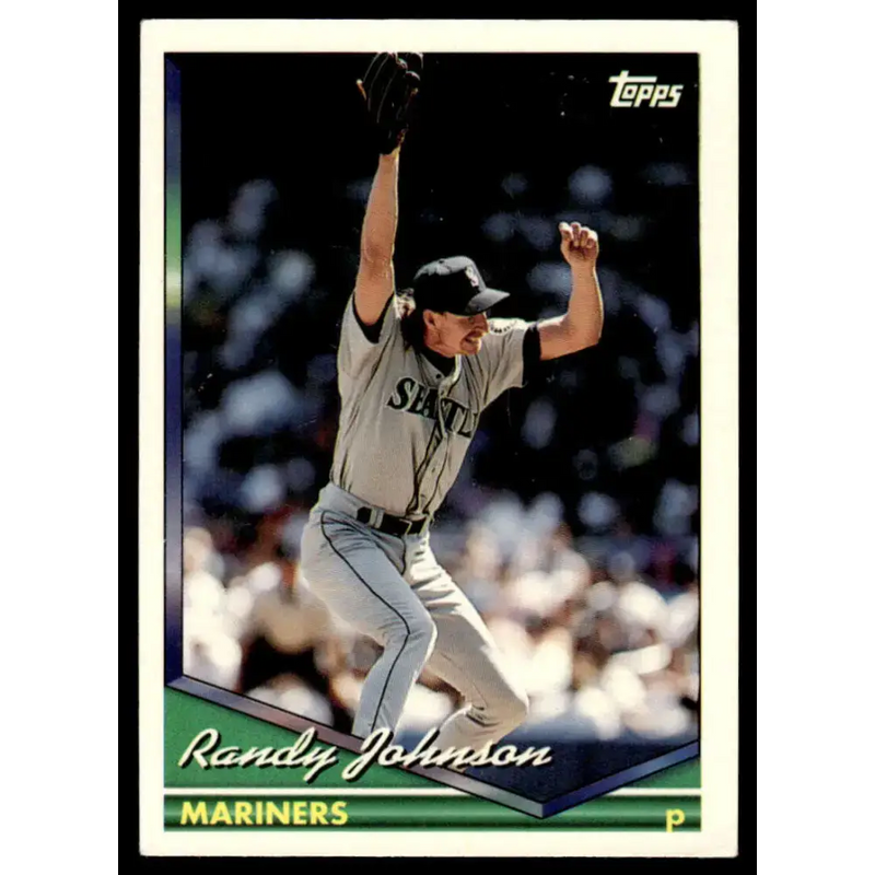 1994 Topps #290 Randy Johnson EX/NM Seattle Mariners Baseball Card - Baseball Card Single