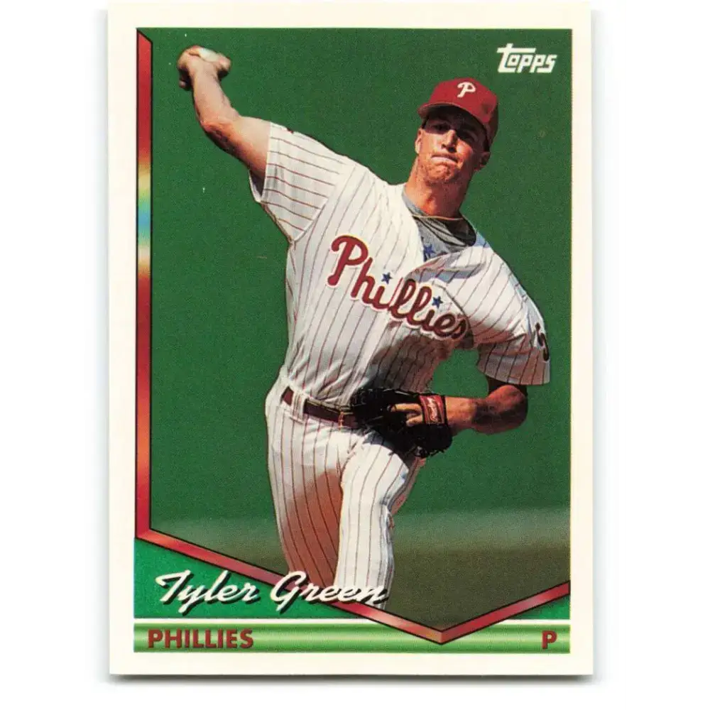 1994 Topps #294 Tyler Green EX Excellent Philadelphia Phillies Baseball Card