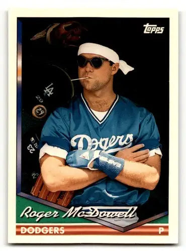 1994 Topps #296 Roger McDowell NrMt ID:47019 - Baseball Card Single