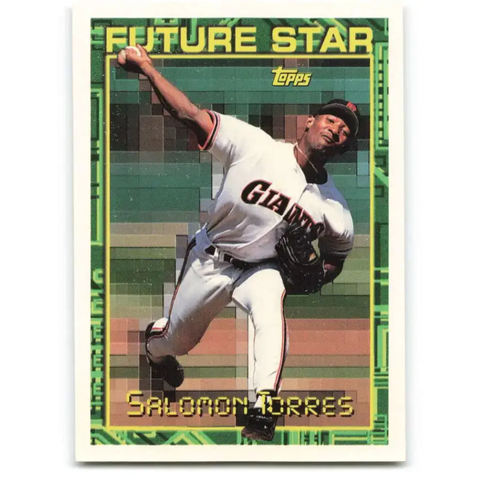 1994 Topps #298 Salomon Torres EX Excellent San Francisco Giants Baseball Card - Baseball Card Single