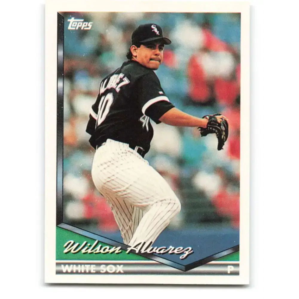 1994 Topps #299 Wilson Alvarez EX Excellent Chicago White Sox Baseball Card - Baseball Card Single