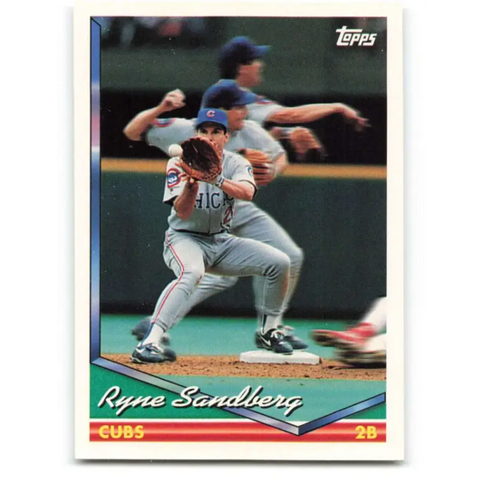 1994 Topps #300 Ryne Sandberg EX Excellent Chicago Cubs Baseball Card - Baseball Card Single