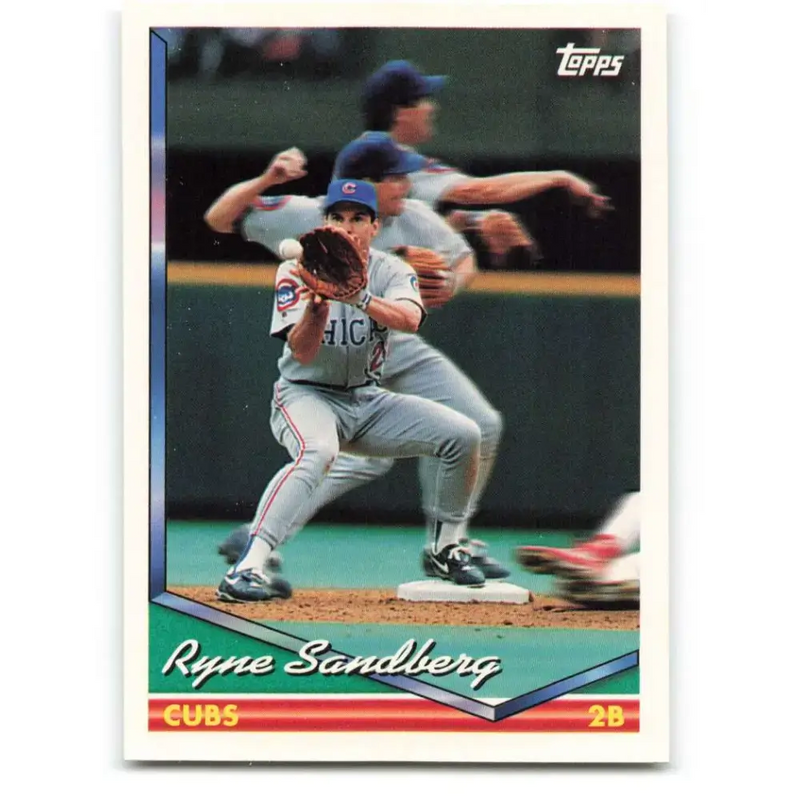 1994 Topps #300 Ryne Sandberg EX Excellent Chicago Cubs Baseball Card - Baseball Card Single