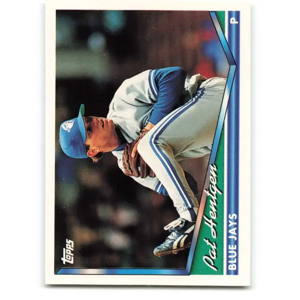 1994 Topps #304 Pat Hentgen EX Excellent Toronto Blue Jays Baseball Card - Baseball Card Single