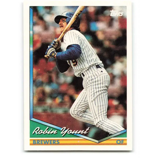 1994 Topps #310 Robin Yount EX Excellent Milwaukee Brewers Baseball Card