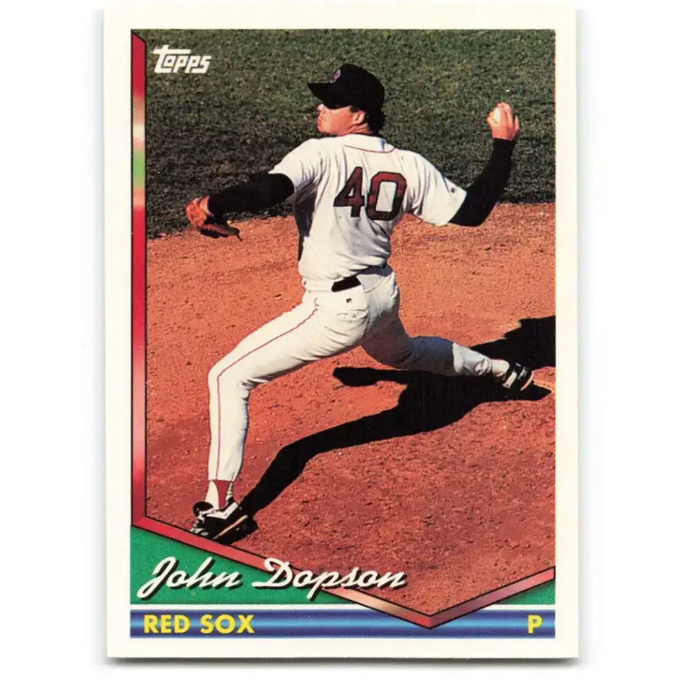 1994 Topps #321 John Dopson EX Excellent Boston Red Sox Baseball Card - Baseball Card Single