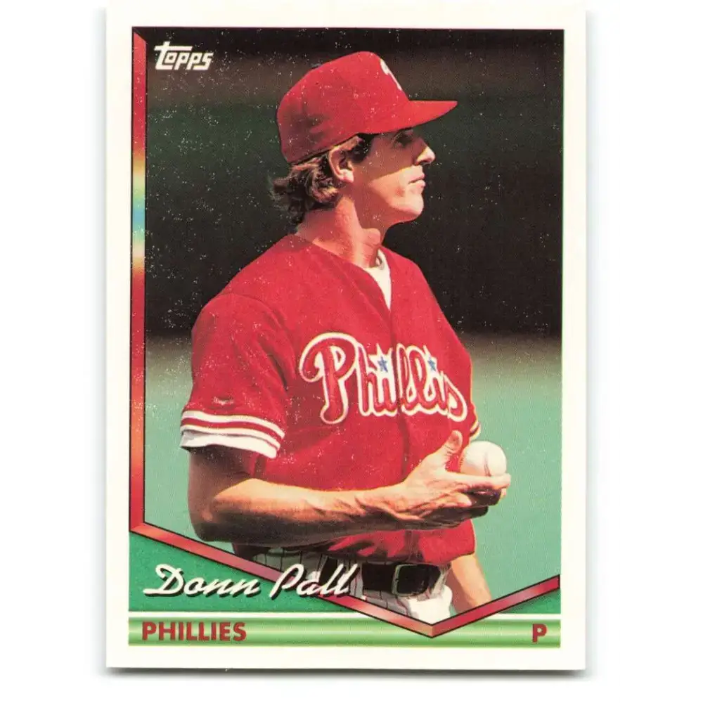 1994 Topps #328 Donn Pall EX Excellent Philadelphia Phillies Baseball Card