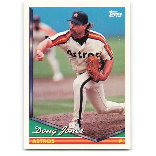 1994 Topps #334 Doug Jones EX Excellent Houston Astros Baseball Card