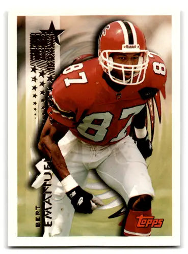 1994 Topps #337 Bert Emanuel NM-MT RC Rookie Falcons - Football Card Single