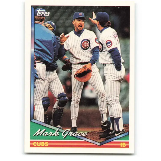 1994 Topps #360 Mark Grace EX Excellent Chicago Cubs Baseball Card - Baseball Card Single