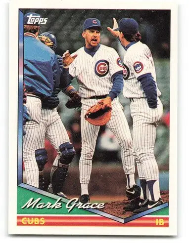 1994 Topps #360 Mark Grace NM Near Mint Cubs ID:82499 - Baseball Card Single