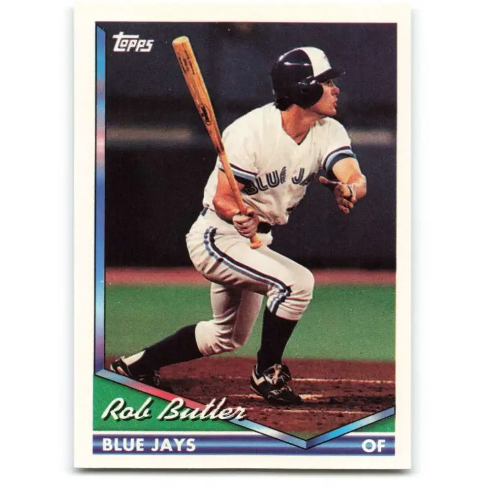 1994 Topps #361 Rob Butler EX Excellent Toronto Blue Jays Baseball Card - Baseball Card Single