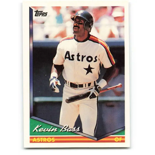 1994 Topps #362 Kevin Bass EX Excellent Houston Astros Baseball Card
