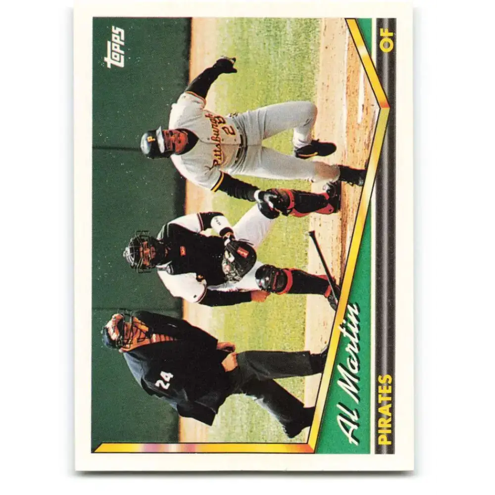 1994 Topps #366 Al Martin EX Excellent Pittsburgh Pirates Baseball Card - Baseball Card Single