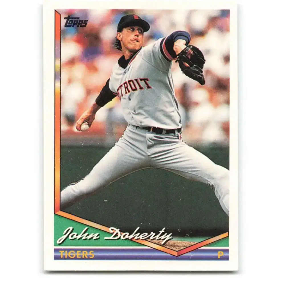 1994 Topps #371 John Doherty EX Excellent Detroit Tigers Baseball Card