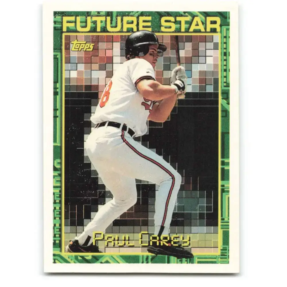 1994 Topps #4 Paul Carey EX Excellent Baltimore Orioles Baseball Card - Baseball Card Single
